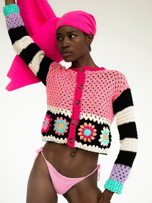 Melody crochet cardigan Tach clothing