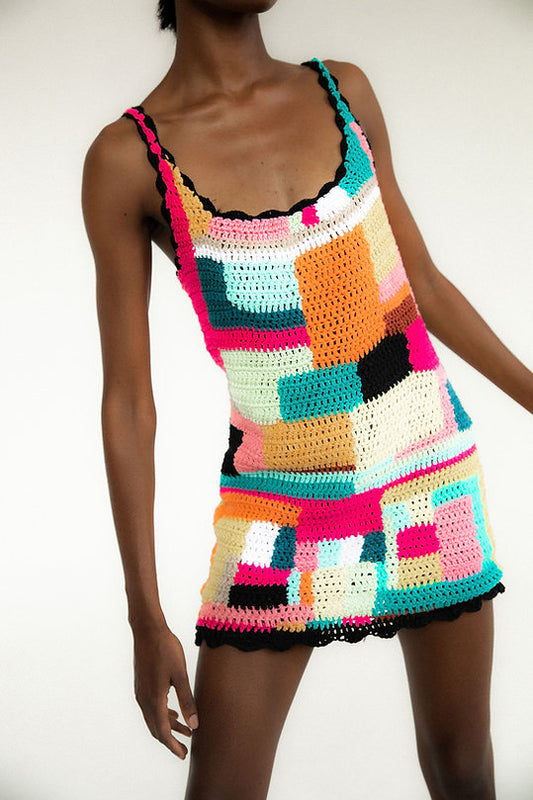 Meryl crochet dress Tach Clothing